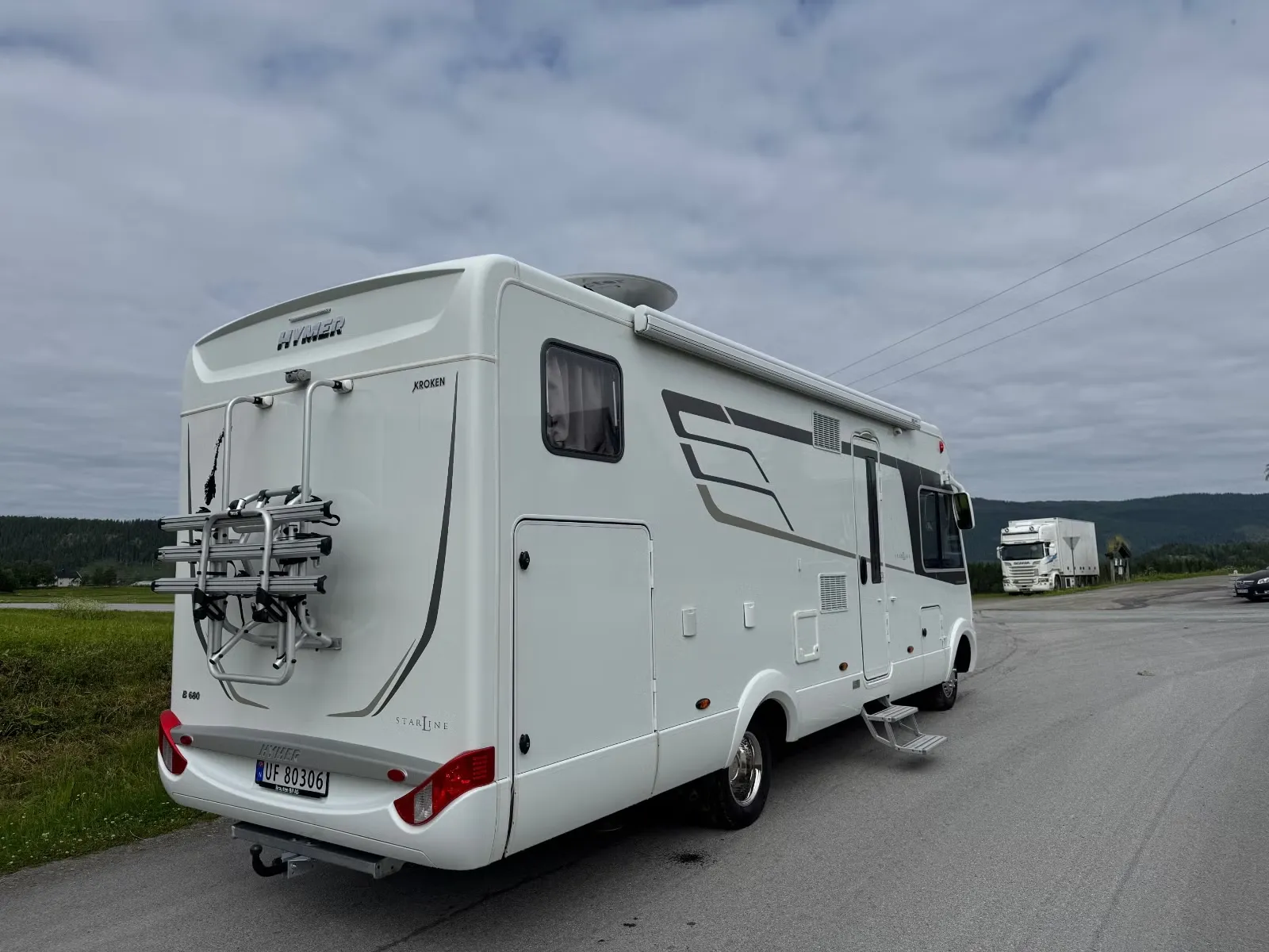 Hymer B 680 STARLINE V6 MB kaufen – Kroken Bobil AS
